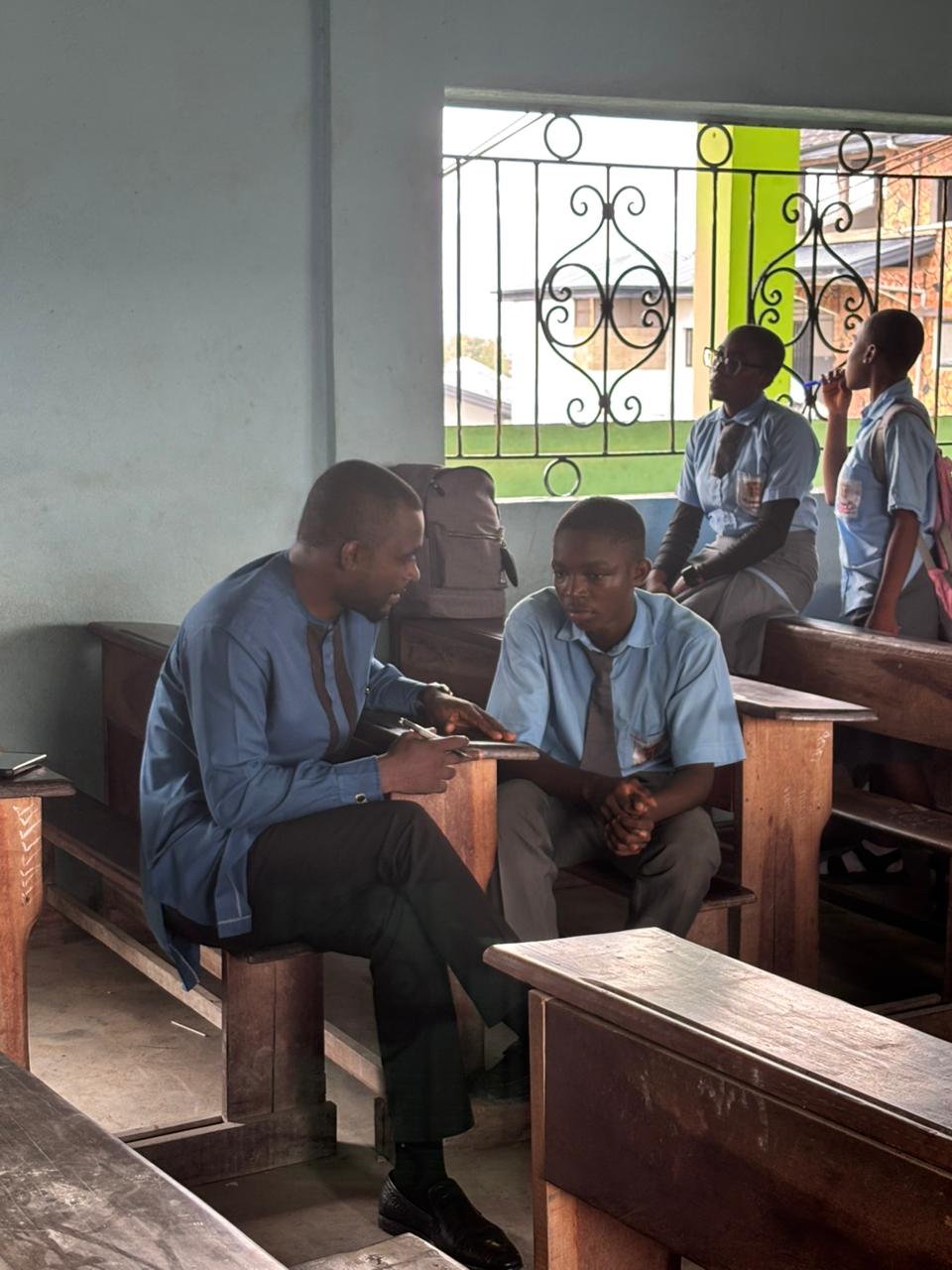 Personal issue counselling after academic session